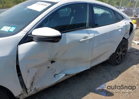 2019 Honda Civic Sport из США, поврежденный, VIN 2HGFC2F88KH592418